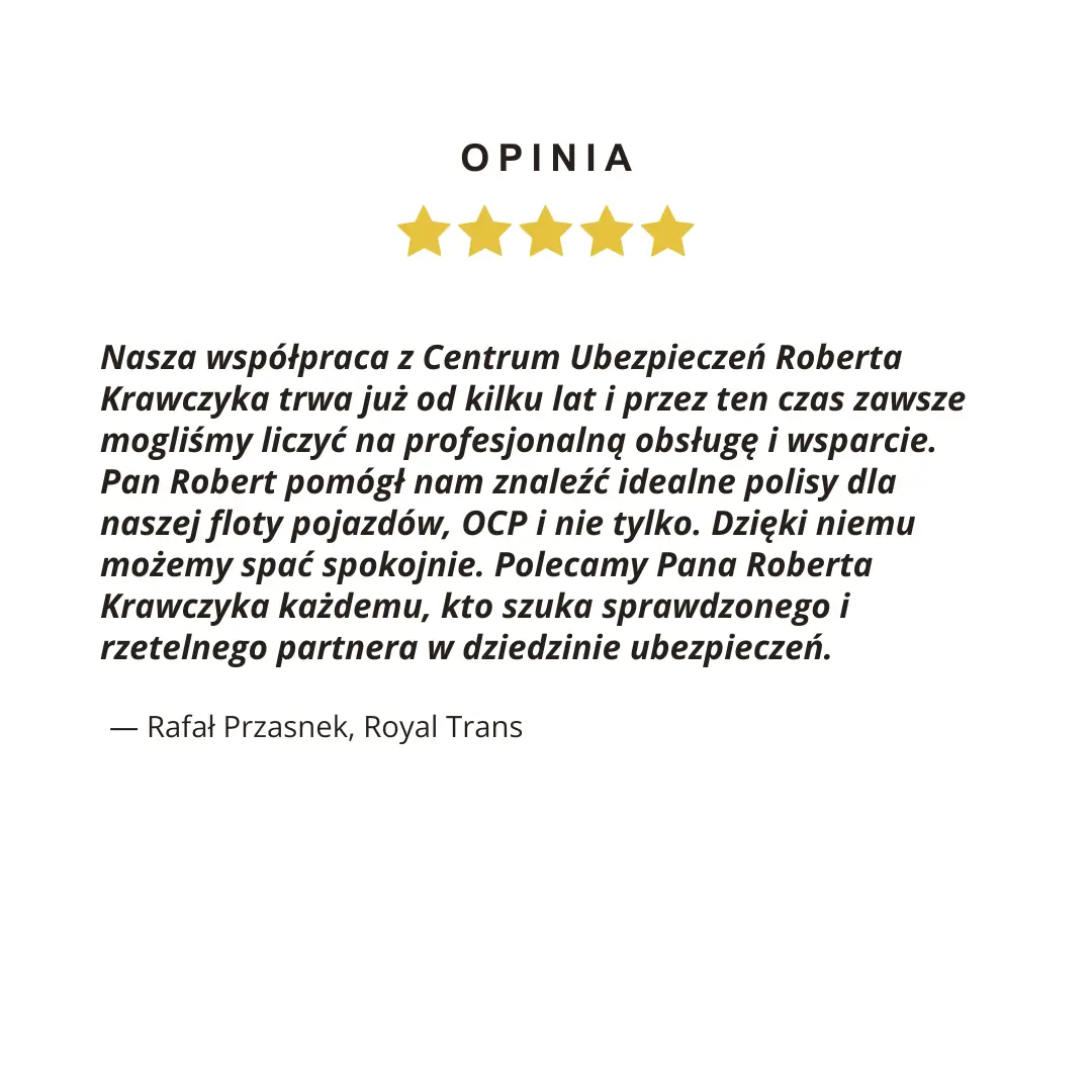 Ubezpieczenia